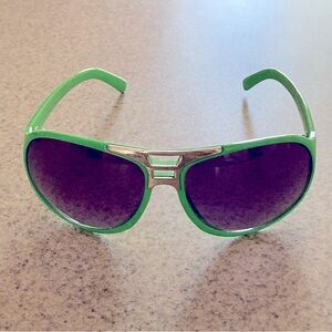 Y2K Candy Apple Aviator Shades Sunglasses